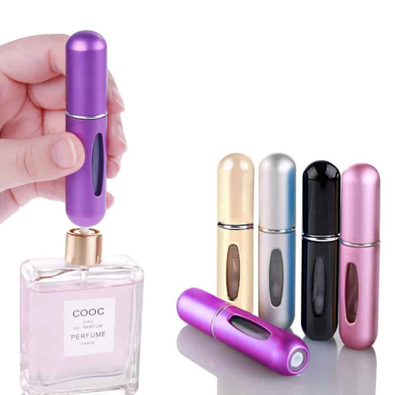 Mini perfumador recargable