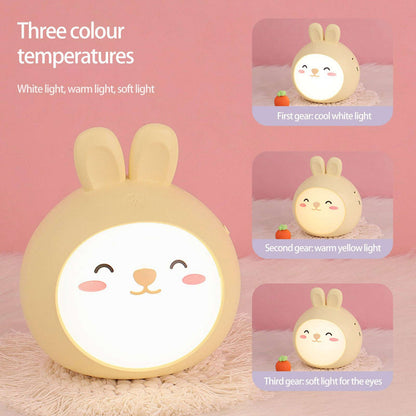 Lámpara Veladora de Conejito - ¡Ilumina tu Espacio con Ternura y Encanto! 🐰💖