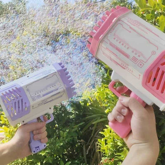 Burbujero automático Bazooka 69 dispensador pila recargable