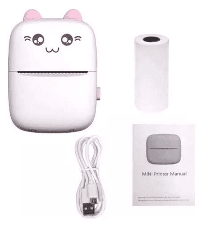 Impresora termica bluetooth de gatito
