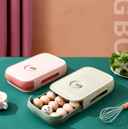 Organizador de huevos apilable para 36 huevos 🥚 Más orden, más frescura y cero derrames en tu heladera