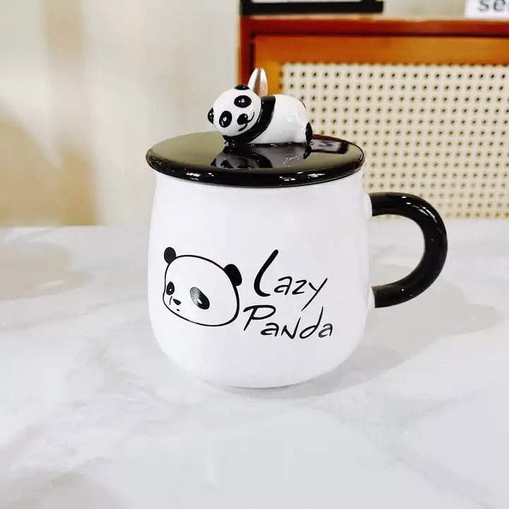 Taza de Cerámica Panda – ¡Un Detalle Cool para Amantes de los Pandas! 🐼