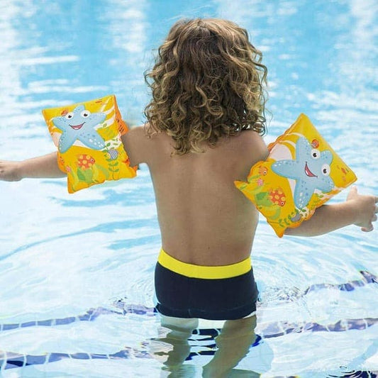 Alitas flotadores inflables para niños