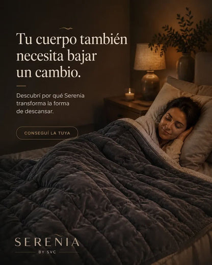 Manta con peso Serenia - La experiencia de descanso que transforma tu invierno